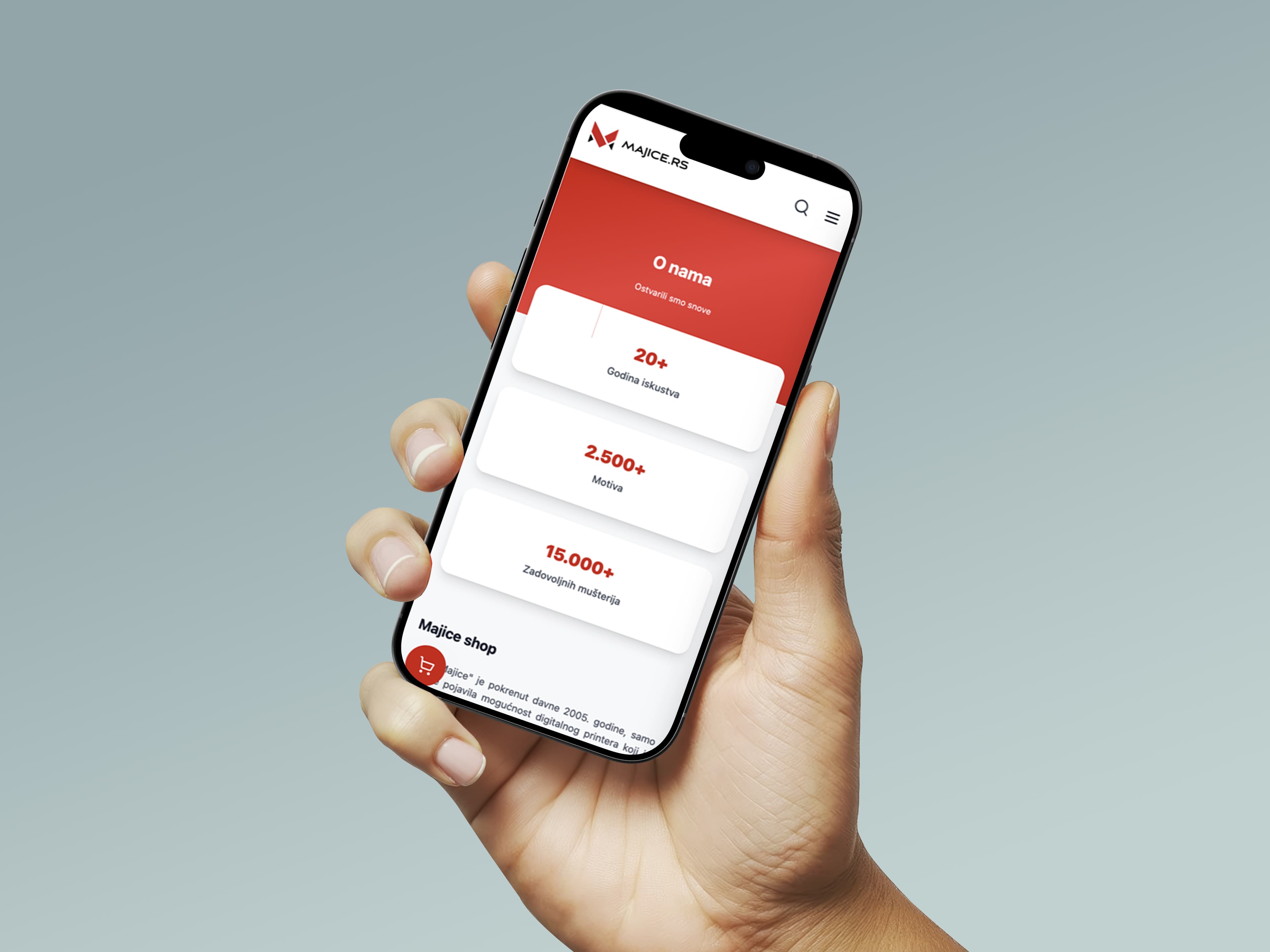 Majice.rs screenshot 2